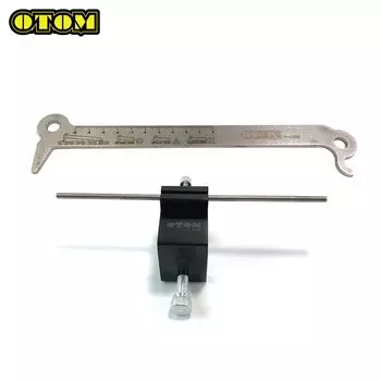 Универсальный инструмент для проверки цепи мотоцикла, инструмент для регулировки и выравнивания цепи для HONDA KTM YAMAHA KAWASAKI SUZUKI 520 525 530 звеньев пит-байка