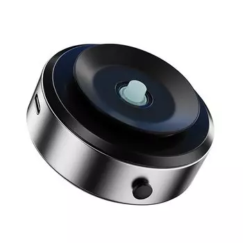 Универсальный интеллектуальный автомобильный держатель для мобильного телефона, магнитный черный технологический адсорбционный кронштейн, вакуумная адсорбция, вращение на 360°