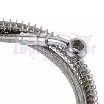 Универсальный кабель тормозного масла 390 мм-2500 мм, шланг для Honda Yamaha Suzuki Kawasaki Harley Davidson Triumph BMW KT