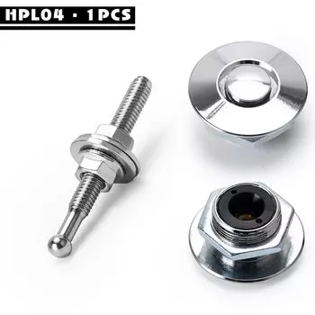 Универсальный кнопочный зажим для капота, 1,25 дюйма, комплект зажимов для BMW ect, автомобильные быстроразъемные штифты PQY-HPL04/05