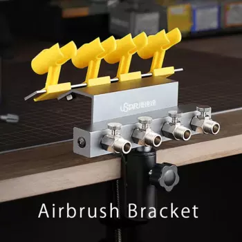 Универсальный краскопульт-Аэрограф «сделай сам» с зажимом