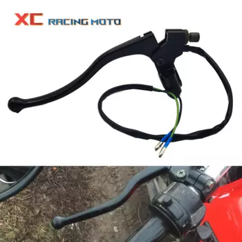 Универсальный левый рычаг сцепления для мотоцикла, 7/8 дюйма, 22 мм, для мотоцикла, мопеда, скутера, квадроцикла, Yamaha, Suzuki, Kawasaki, Honda