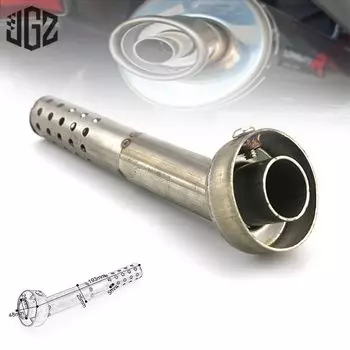 Универсальный металлический глушитель для мотоцикла, угловой глушитель 48 мм, для Yoshimura Akrapovic