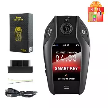 Универсальный модифицированный ЖК смарт-ключ YIQIXIN OBD TK800 для Mercedes-Benz BMW Buick Audi Cadillac Lexus Land Rover Kia Toyota Дистанционное управление