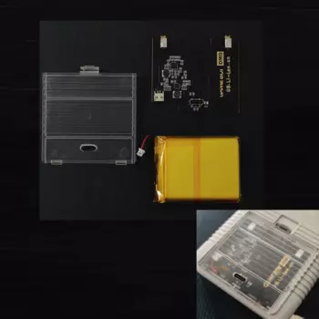 Универсальный модуль литиевой батареи для Game Boy GB DMG (Толстая машина), простой и красивый, перезаряжаемый аккумулятор, незагружаемый и