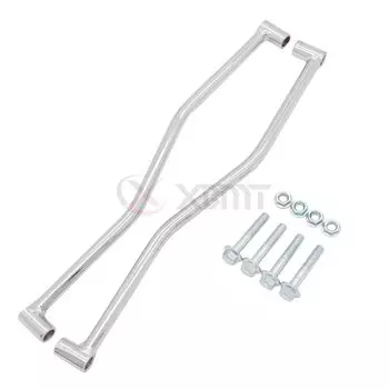 Универсальный мотоциклетный черный хромированный кронштейн для заднего крыла, держатель для Harley Cruiser Cafe Bobber Chopper