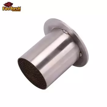 Универсальный мотоциклетный глушитель для двух братьев, съемный глушитель дБ, выхлопной глушитель для мотоцикла, передний хвостовой каталитический глушитель, уменьшающий шум