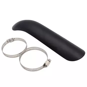 Универсальный мотоциклетный хромированный глушитель, 1 комплект, теплозащитная Крышка для выхлопной трубы, защитные чехлы на автомобиль для Harley Custom Chopper Cruiser