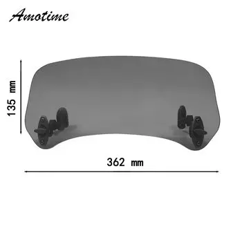 Универсальный мотоциклетный удлинитель на лобовое стекло с зажимом, регулируемый спойлер на лобовое стекло для R 1200GS F800GS для Tmax для BMW для Yamaha