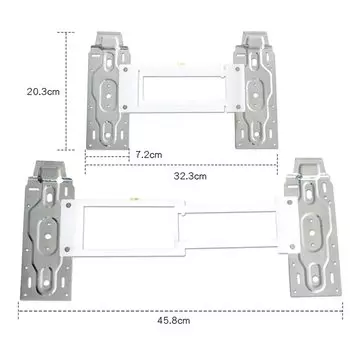 Универсальный настенный Регулируемый кронштейн для домашнего раздельного кондиционера, внутреннего блока с датчиком уровня