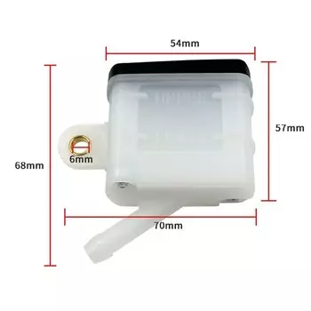 Универсальный основной цилиндр для заднего тормоза мотоцикла, бак для масла, бак для жидкости, резервуар для багги, квадроцикла