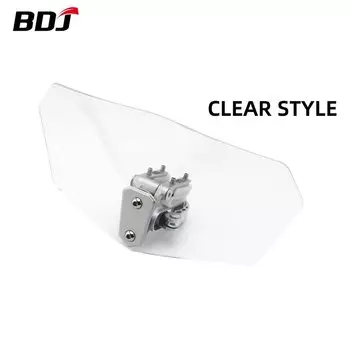 Универсальный отражатель ветрового стекла BDJ, удлинитель ветрового стекла, регулируемый спойлер с зажимом, подходит для всех мотоциклов BMw R1200GS F850