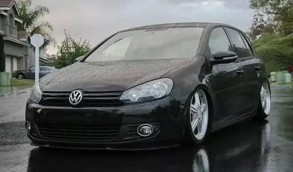 Универсальный передний спойлер для VW GOLF MK6 / JETTA CUPRA R