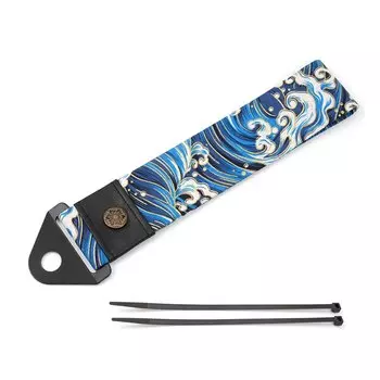 Универсальный персонализированный буксирный трос JDM, высокопрочный полиэстеровый буксирный трос для прицепа, гоночный автомобиль, буксирный ремень для глаз, бампер, прицеп BAG073