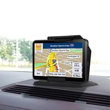 Универсальный Противоскользящий Автомобильный держатель для телефона на приборную панель, черное крепление для сотового телефона 3-9,5 дюйма