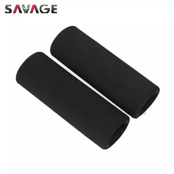 Универсальный Противоскользящий руль для мотоцикла 7/8 " 22 мм, рукоятка для руля, губка, комфортная Накладка для мотокросса, внедорожного велосипеда, электрического велосипеда грипсы для мотоцикла уютный