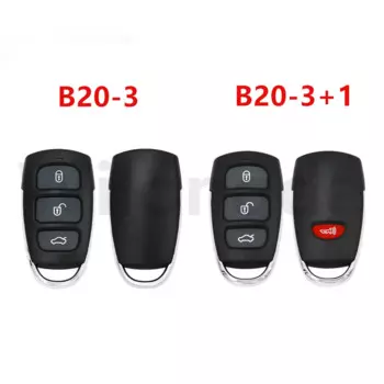 Универсальный пульт дистанционного управления Keydiy серии KD B, B20, 3/4 кнопок, Автомобильный ключ дистанционного управления для KD900 KD, мини-проектор ключа, программатор