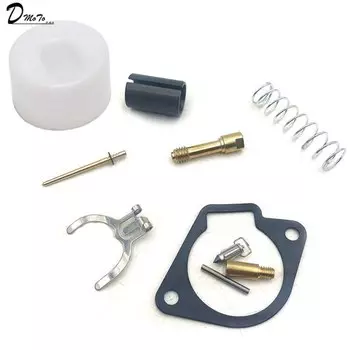 Универсальный Ремонтный комплект карбюратора, подходит для 2-тактного двигателя 43CC 47CC 49CC, карманного мотоцикла, мотоцикла, запчасти топливной системы