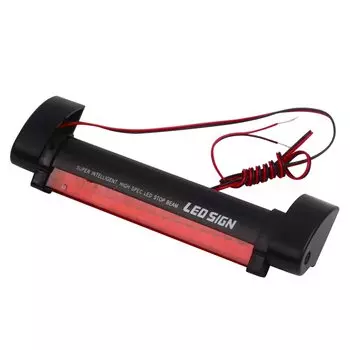 Универсальный Светодиодный Автомобильный Стоп-сигнал 12 В, Сигнальная Лампа Красного Цвета, Автомобильный Стайлинг