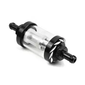 Универсальный топливный фильтр для мотоцикла, 8 мм, встроенный двигатель Carb с ЧПУ, бензиновый топливный газовый фильтр, моторные масляные фильтры, аксессуары для внедорожных квадроциклов