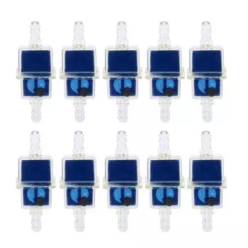 Универсальный Топливный масляный фильтр из АБС-пластика для мотоцикла, скутера, внедорожного мотоцикла, квадроцикла, карманного велосипеда, маленьких спортивных автомобилей, 10 шт.