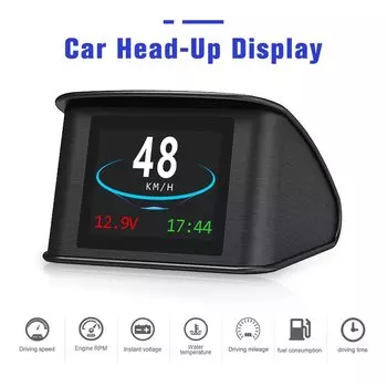 Универсальный умный проекционный дисплей P10/P10-PRO OBD2 Hud Спидометр Y03 GPS Бортовой компьютерный счетчик Автомобильная электроника