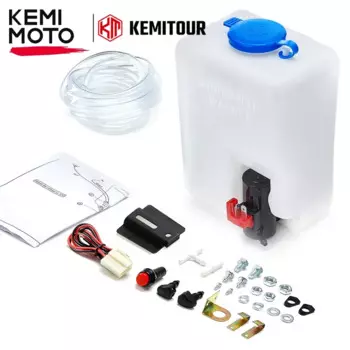 Универсальный UTV насос для омывателя лобового стекла, стеклоочиститель для Can Am Maverick X3 MAX Turbo 4X4, совместимый с Polaris RZR 1000 XP