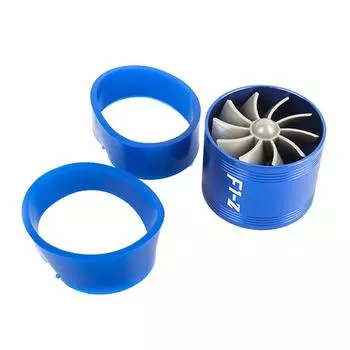 Универсальный Воздушный Впускной Турбокомпрессор экономайзер газового топлива Fan черный красный