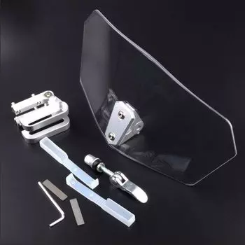 Универсальный ветровой экран для мотоцикла, отражатель ветрового стекла для Мотоциклов Harley, Yamaha, Honda, Suzuki, Kawasaki