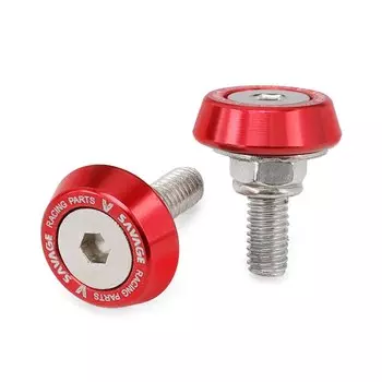 Универсальный винт для номерного знака, 6 мм, аксессуары для мотоциклов MT07, MT09, Z900, CB650R, NMAX, эксклюзивные винты, обтекатель болтов