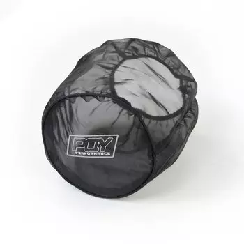 Универсальный воздушный фильтр Защитная крышка водонепроницаемый маслостойкий Пылезащитный для цилиндрического высокого потока воздухозаборные фильтры черный WLR-AIB01