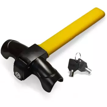 Универсальный замок на рулевое колесо для грузовиков, внедорожников, фургонов, защита от кражи, T-образная форма, высокая безопасность, Противоугонный замок, замок безопасности для автомобиля