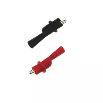 Универсальный зажим типа «крокодил» для мультиметра, 1 пара, 2 шт.