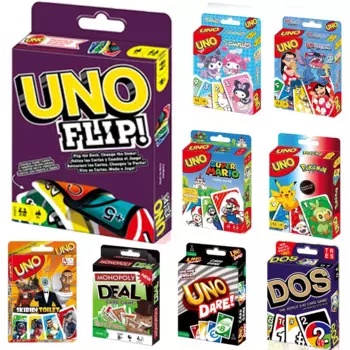 UNO FLIP! Настольная игра «Покемон», аниме, мультфильм Пикачу, игральные карты, настольная игра для взрослых, детей, подарок на день рождения, Рождество, игрушка