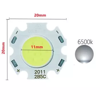 UooKzz LED Source Chip лампа 3Вт/5Вт/7Вт/10Вт