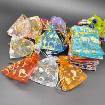 Рuiday Организаторы для украшений из органзы 1000 шт