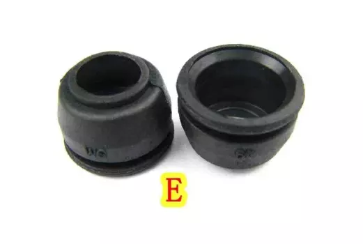 Упаковка из 2 шт. тормозного верхнего и нижнего насоса, суппорт, амортизатор, втулка, пылезащитный чехол, резиновый насос дискового тормоза, водонепроницаемые колпачки