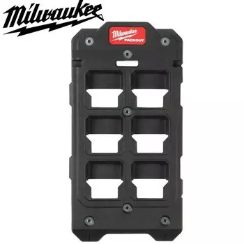 Упаковка Milwaukee 48-22-8486™Прочные компактные стеновые подшипники 50 фунтов ударопрочные полимерные многорядные стеновые панели