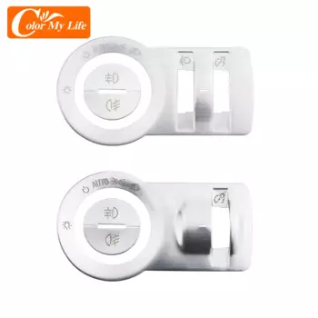 Модернизированная кнопка переключателя автомобильной фары, кнопка, крышка, наклейка для отделки для Chevrolet Cruze, Malibu, Aveo, Trax, Opel, Mokka, ASTRA J, Insignia