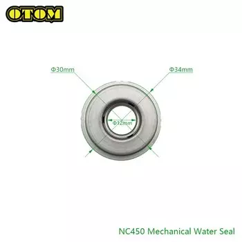 Уплотнение вала водяного насоса мотоцикла, механическое кольцо, подшипник в сборе для ZONGSHEN NC250 NC450 AVANTIS ENDURO MOTOLAND GR BRA KAYO