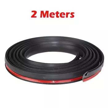 Уплотнитель автомобильный резиновый с защитой от пыли и молнией