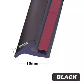 уплотнитель дверей автомобиля Универсальное автомобильное резиновое уплотнение для прокладка T-Тип декоративный пластиковый ограничитель автомобильных дверей звук изоляционный уплотнитель кромки герметик для авто