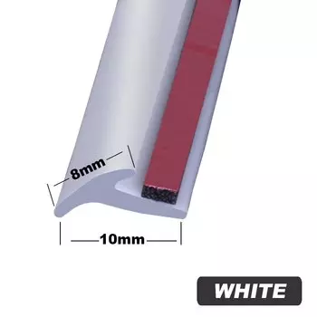 уплотнитель дверей автомобиля Универсальное автомобильное резиновое уплотнение для прокладка T-Тип декоративный пластиковый ограничитель автомобильных дверей звук изоляционный уплотнитель кромки герметик для авто