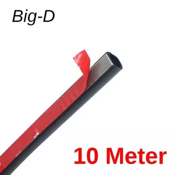 Уплотнительная лента Cawanerl резиновая для автомобиля, 10 м, 1000 см