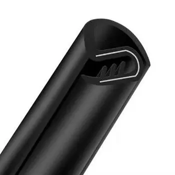 Уплотнительная лента для автомобильных дверей, резиновая уплотнительная лента для B-Pillar, звукоизоляционные уплотнительные ленты, защита от царапин, 2 шт.