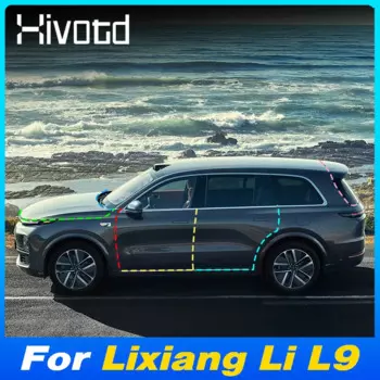Уплотнительная лента для двери автомобиля, детали для Lixiang Li L9 2024, звукоизоляционные уплотнительные наклейки, изоляционная защита от шума, внешние аксессуары