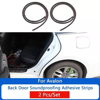 Уплотнительная лента для двери автомобиля, резиновые уплотнения, звукоизоляция, капот двигателя багажника, уплотнительная лента для стойки C, подходит для Toyota Camry Avalon 2018-2022