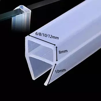 COOSTEE Силиконовая уплотнительная лента для душевой двери 2 метра
