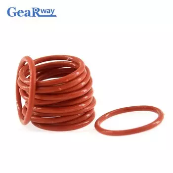 Уплотнительное кольцо Gearway толщиной 3,5 мм, уплотнительная прокладка, кольцо головного типа 72/75/76/78/130/135/140 мм OD VMQ, уплотнительное кольцо для защиты от возраста