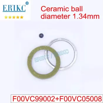 Уплотнительные кольца F00VC99002 Ремкомплекты уплотнительных колец инжектора F00VC05001 Стальной шарик 1,34 мм F00VC05008 F00VC05009 1,5 мм для Bosch